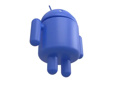 Android Robot v1 002 Free low-poly 3D model