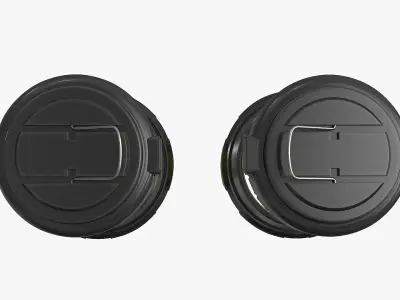 Led Camping Lanterns Low-poly 3D model