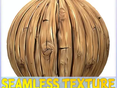 Stylized Wood Seamless Texture Texture 20