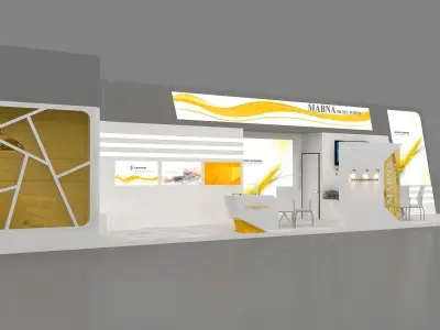 3D Exhibition Design 3D model