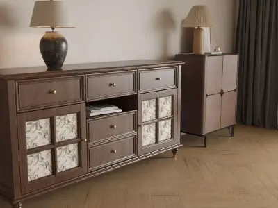 Storage cabinet 3D model