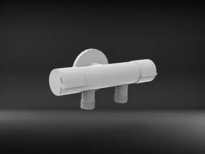 Shower Faucet Model 3D print model