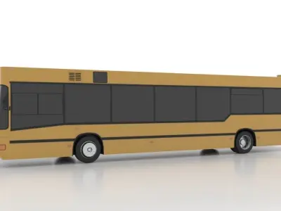 MAN A10 NL202-2 Low Low-poly 3D model