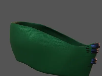 Gas mask helmet 3d model scifi Low-poly  Low-poly 3D model 161