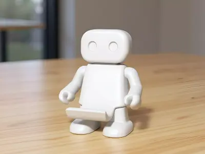 Robot Toy 3D Printable 3D print model