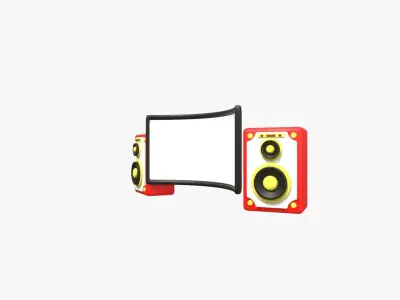 Movie Production 3D model