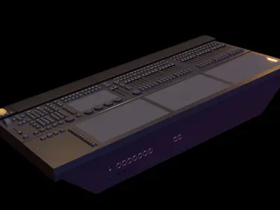 Light Console  3D model