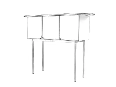 Aube Sideboard 3D model