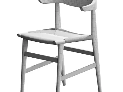 Hedda Wicker Chair by David Ericsson 3D model