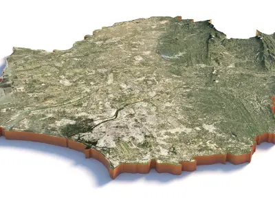 Tainan Taiwan 3D model