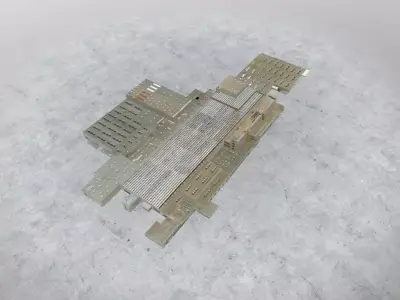 EDDF Cargo Terminal 3 Low-poly 3D model