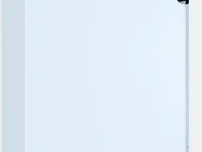 BESTA Shelf unit with door 1 Low-poly 3D model