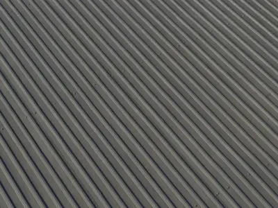 Industrial Corrugated Wall Texture
