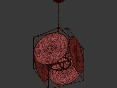 CURREY AND COMPANY SAGAMORE LANTERN 3D model