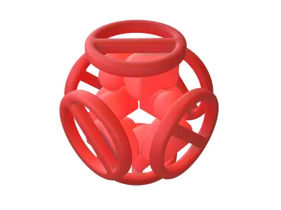 Blocked User Icon V2 002 Low-poly 3D model