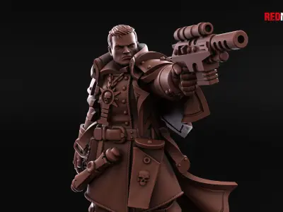Inquisition Kill Squad - Imperial Force 3D print model