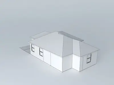 Rustic Cabin Free 3D model