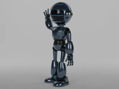 Robot 3D model 36