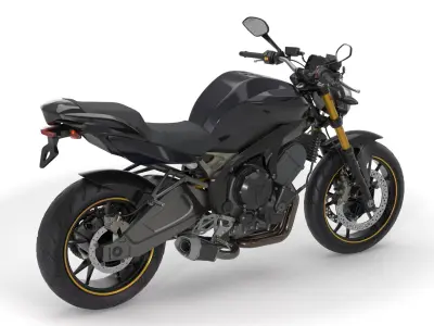 Generic Motorcycle 03 3D model