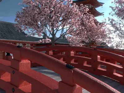 Japan Pack 3D model