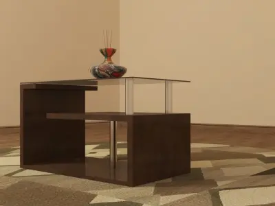 living  table 3D model