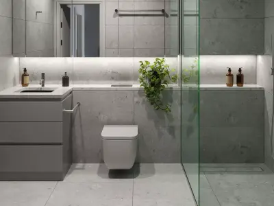 Archinteriors vol 72 - minimalist apartment 3D model