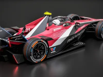  Mahindra Racing Formula E 2026 Season 12 Gen3 Race Car 