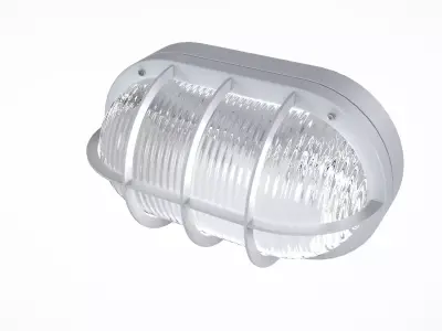 Outdoor patio lamp 12 Low-poly 3D model