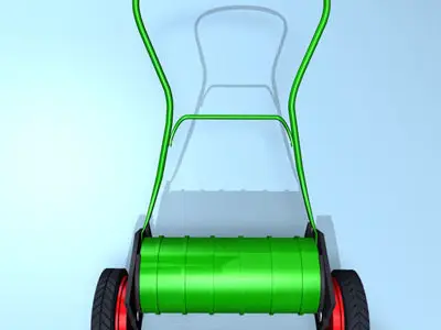 Push Mower 01 3D model