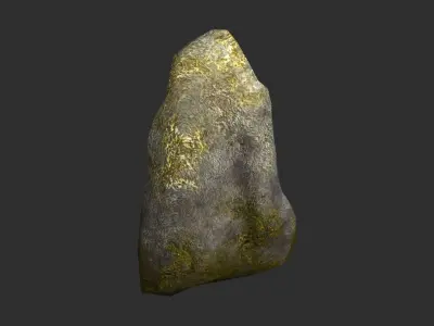 Rock Set 03 - Forest Low-poly 3D model