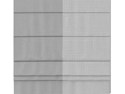 Roman Curtains 135 Backhausen Venus 3D model