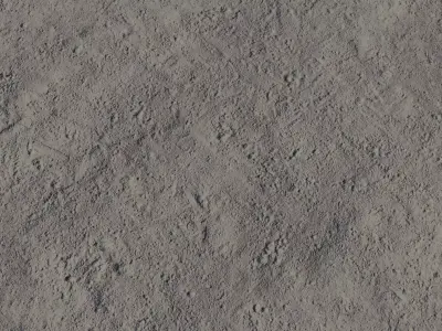 Ultra Realistic Dry Grey Soil Ground Texture