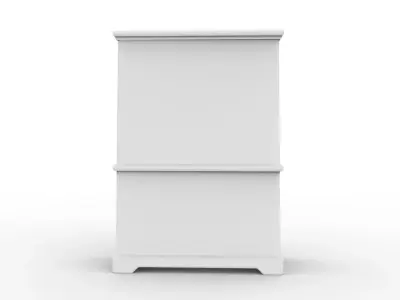 Hutch Cabinet 3D Printable 3D print model