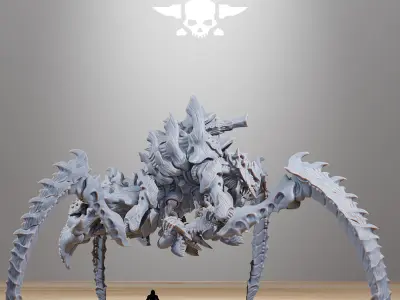 Xenarid King 3D print model