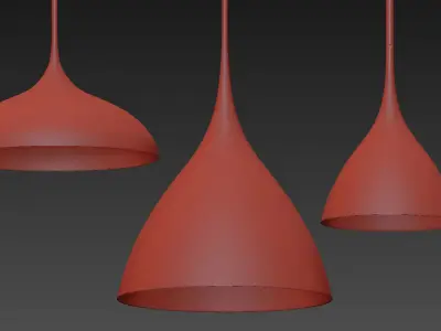 Agnes Pendant By AERIN 3D model