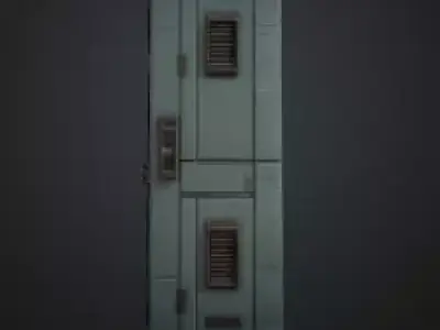 Supply Locker Low-poly 3D model