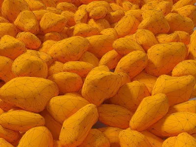 Pebble collection n8 3D model