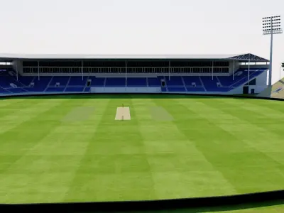 Sabina Park - Kingston Jamaica 3D model