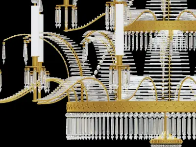 Chandelier LX-130 3D model