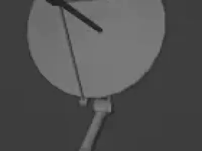 SATELLITE DISH 2 3D model