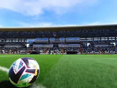 Estadio Nuevo Vivero 3D model