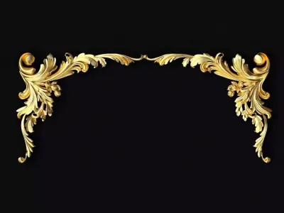 dekor ornament 3D model 193