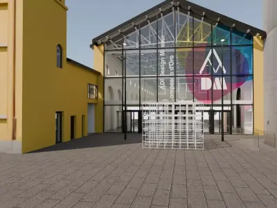 3d model Museo ADI Milano  3D model