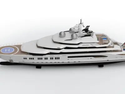  Amadea Superyacht 