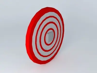 Wall Clock Detailed  Aluminium and Acrylic Free 3D model
