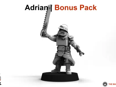 Valour Korps - Sergeant Mauser 3D print model