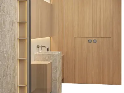 Bathroom Furniture RJ Easy Design 15 3D model