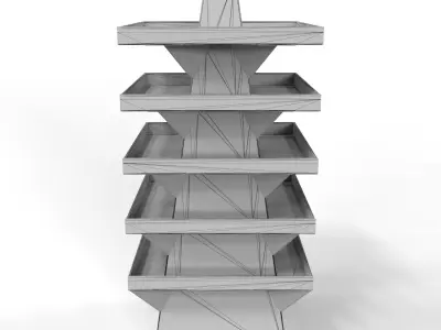 Point of Sale Cardboard Display Stand Texture