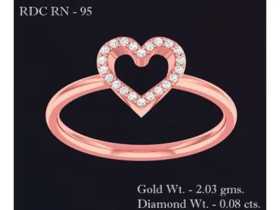 Women Ring 3D print model 46