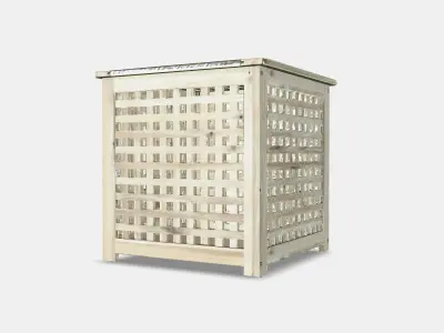HOL Side table Low-poly 3D model